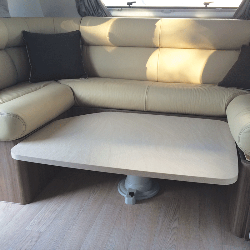 Nuova Mapa Adjustable Telescopic Table Leg and top 330mm to 710mm