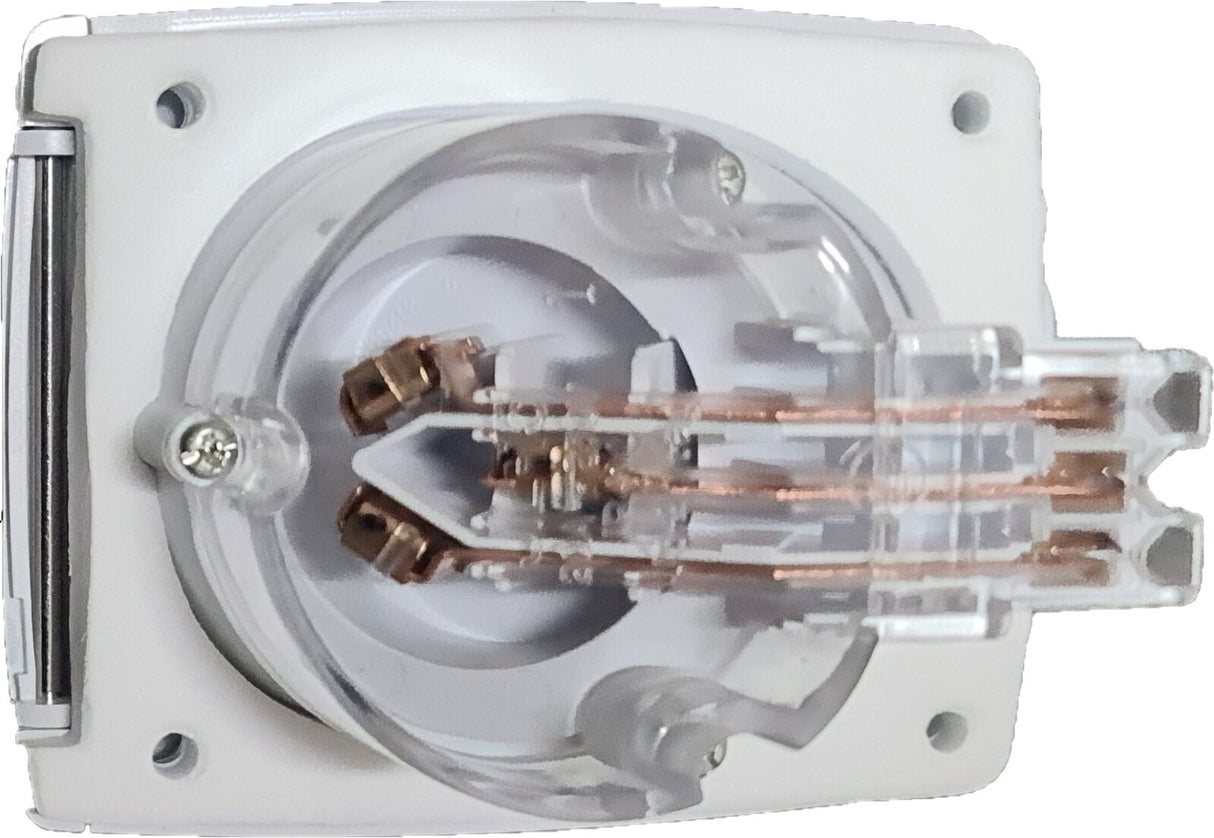 CMS 15AMP Plug Power Inlet White JIL15