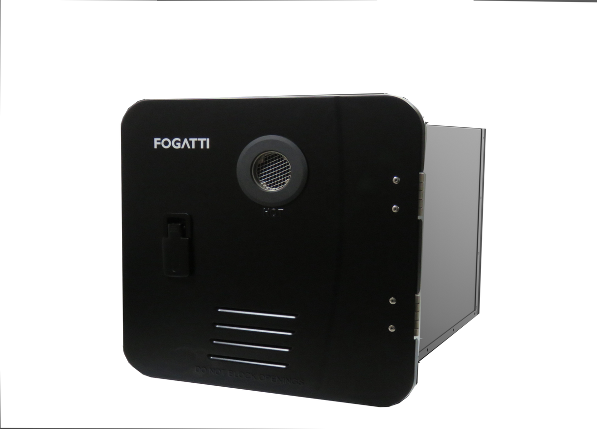 Fogatti Hot Water System Black Door + Free Pump