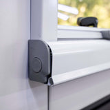 Eurovision 2 window / blind 450 x 1100 Black frame