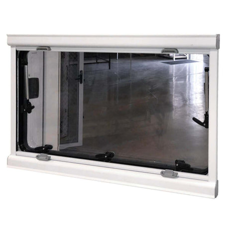 Eurovision 2 window / blind 450 x 1100 Black frame