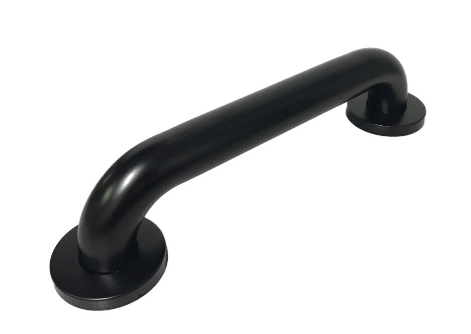 250mm Black Knurled Entry Safety Grab Handle