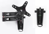 Dual arm LCD TV bracket with 2 mounting brackets