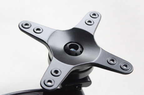 Dual arm LCD TV bracket with 2 mounting brackets