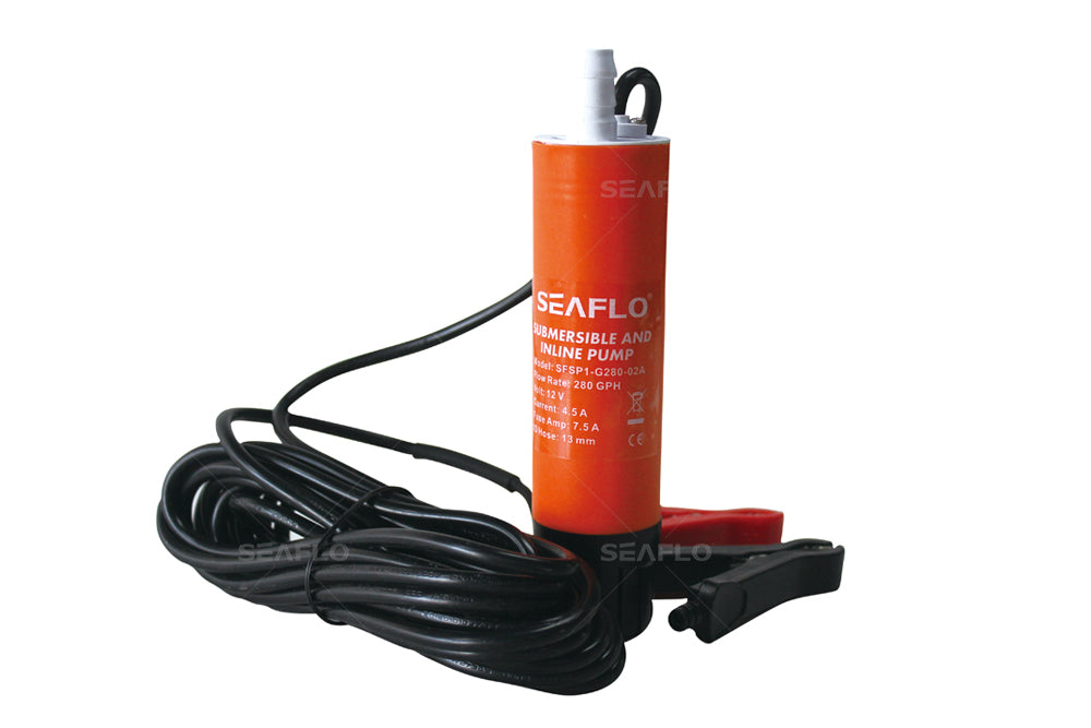 SEAFLO 280GPH Submersible and Inline Pump