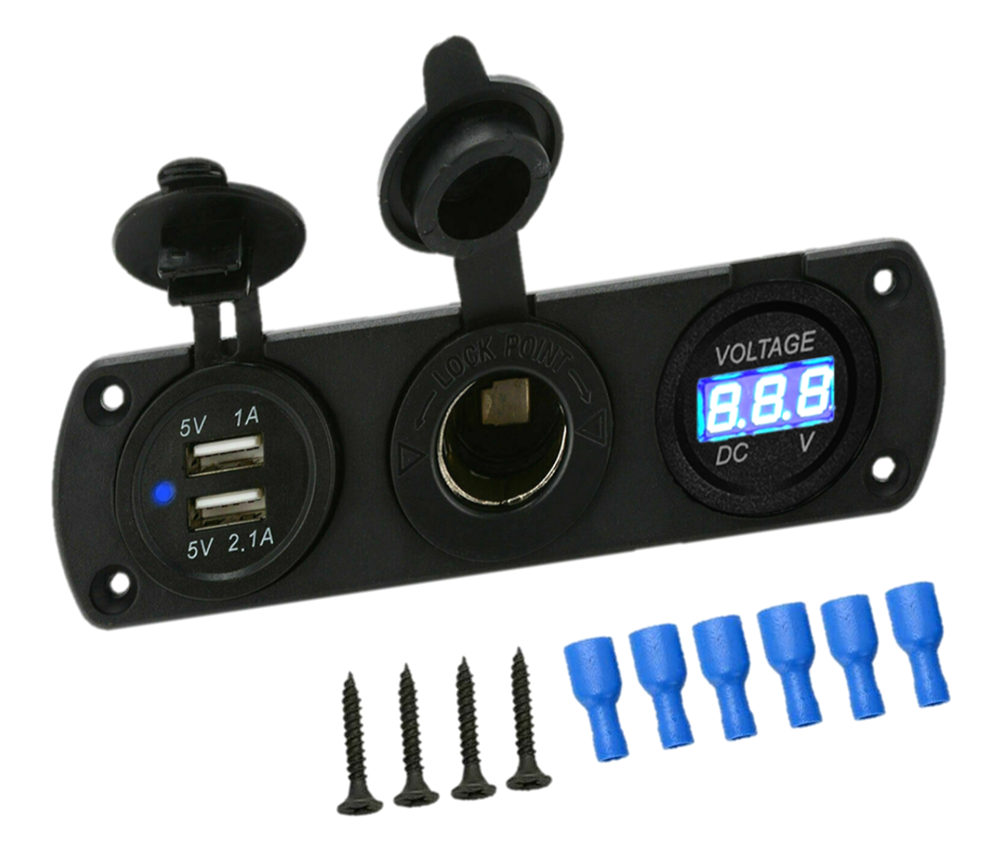 12V Accessory/USB/Voltage Panel