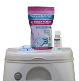 Odour B Gone 25x8g RV Toilet Tablets With 10x2g Mini Oxygen Tablets