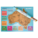 Little Explorers Australia - Scratch Off Map