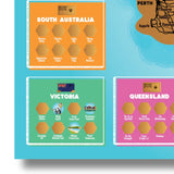 Little Explorers Australia - Scratch Off Map