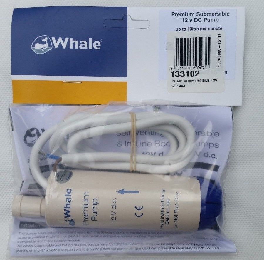 Whale Premium Submersible Pump 133102 GP1352