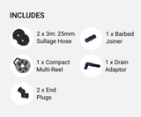 Flat Out Sullage Hose 6m x 25mm 800-01280