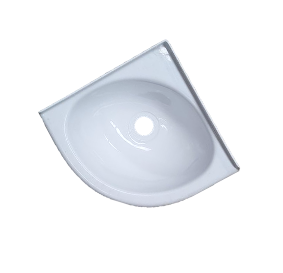Acrylic Corner Basin 279X279mm