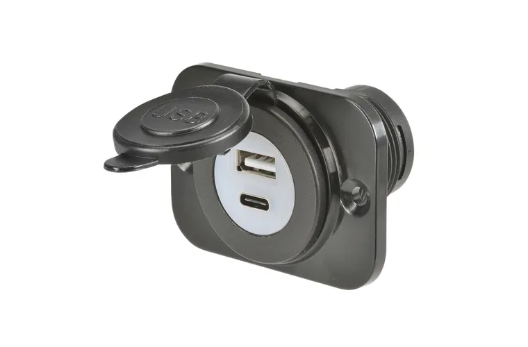 NARVA USB A + USB C SINGLE SOCKET F/