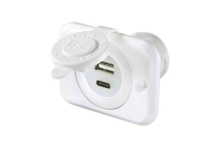 NARVA USB A + USB C SINGLE SOCKET F/