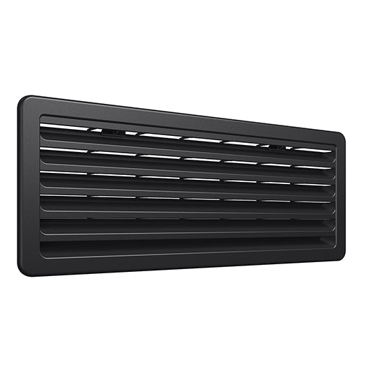 Thetford Bottom Fridge Vent Without Screen - Black
