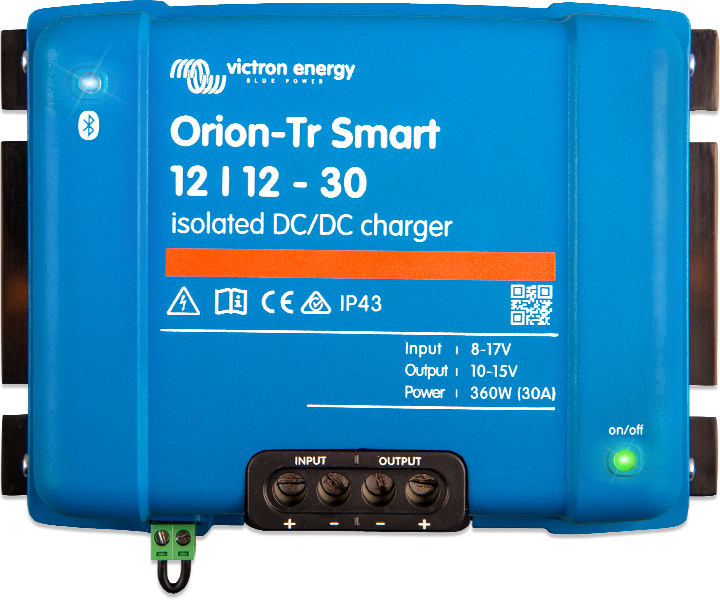 Victron Energy Orion-Tr Smart 12/12-30A (360W) Isolated DC-DC Charger