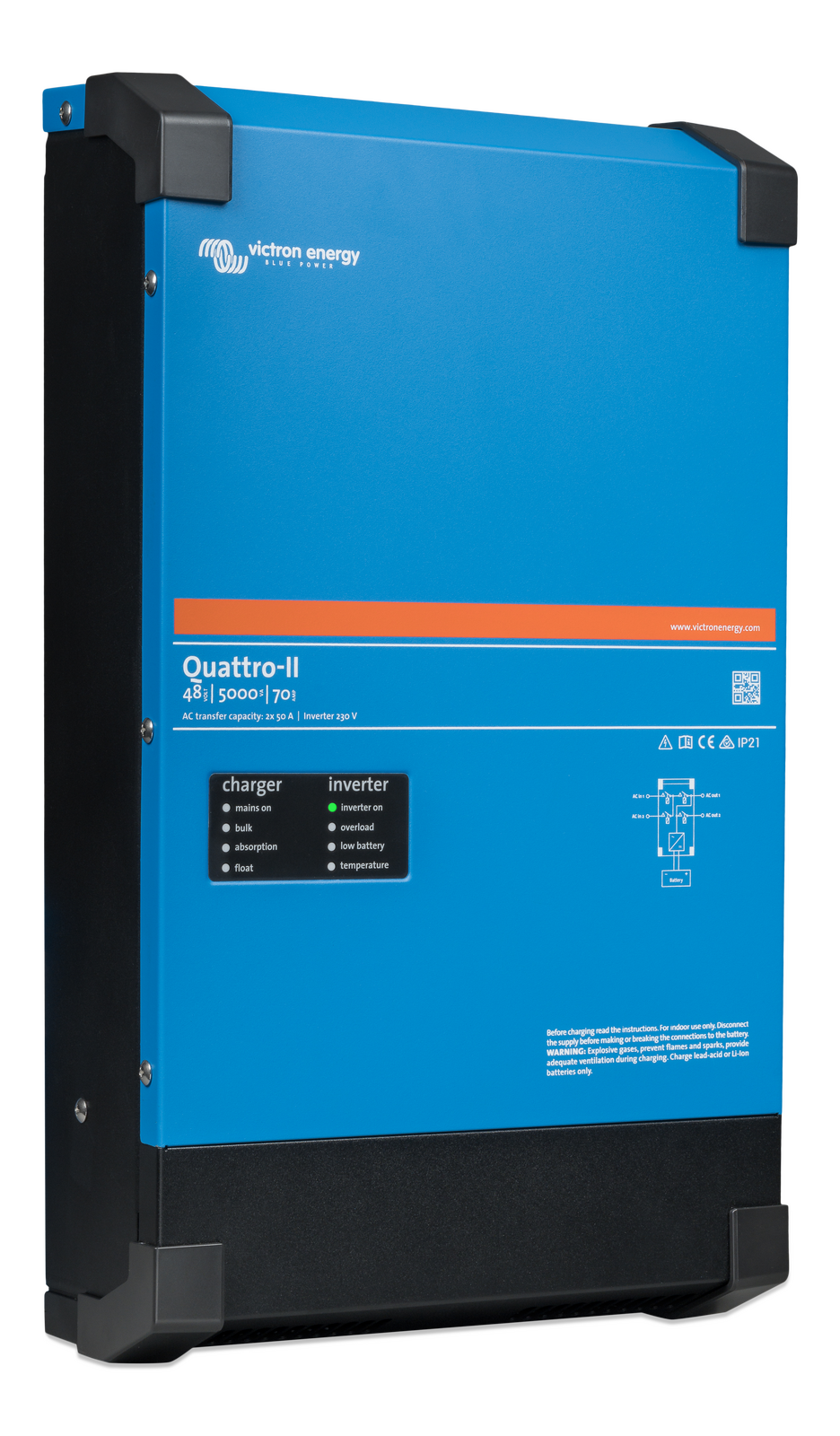 Victron Energy Quattro-II 48/5000/70-50/50 230V