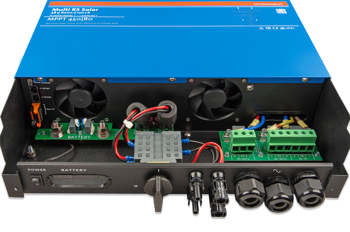 Victron Energy Multi RS 48/6000/450-100 Dual Tracking Inverter/Charger/Regulator
