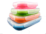 Collapsible Space Saving Products Collapsible Rectangle Containers 4 Set
