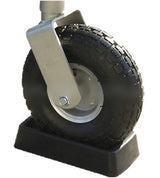 XL Rubber Jockey Wheel Receiver 10"