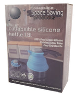 Collapsible Silicone Kettle 1.8L - Blue