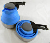 Collapsible Silicone Kettle 1.8L - Blue
