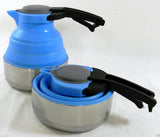 Collapsible Silicone Kettle 1.8L - Blue