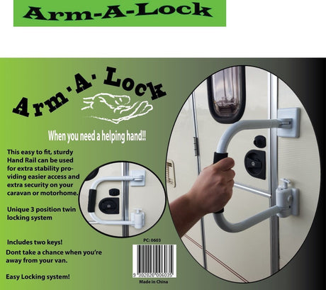 Arm A Lock Security Door Handle