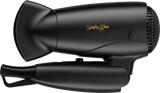Simply Glam 12V Hair Dryer Black & Gold