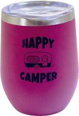 Pink Keep Cup - Happy Camper