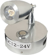 12V LED Reading Light With USB Chrome