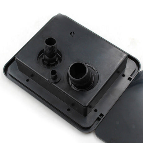 RV Flomaster Gravity/City Water Inlet Hatch - Black