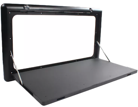 Australian RV Folding Outdoor Picnic Table - Black