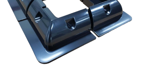 ABS Solar Panel Brackets, Set of 6 (Black)