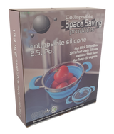 Non Stick 2.5L Collapsible Silicone Pot Medium