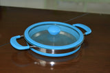 Non Stick 2.5L Collapsible Silicone Pot Medium
