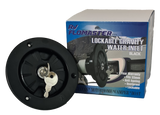 RV Flowmaster Lockable Gravity Water Inlet - Black