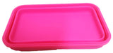 Collapsible Silicone Rectangle Container 5L - Pink