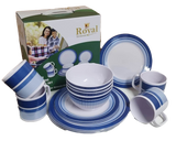 Royal Kitchenware Ocean 16 Piece Melamine Set