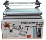 Australian RV Double Folding Manual Step with LED Light
