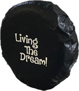 33 Inch 'Living the Dream' Spare Wheel Cover