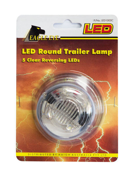 Eagle Eye LED White LED1003C Round Trailer Lamp