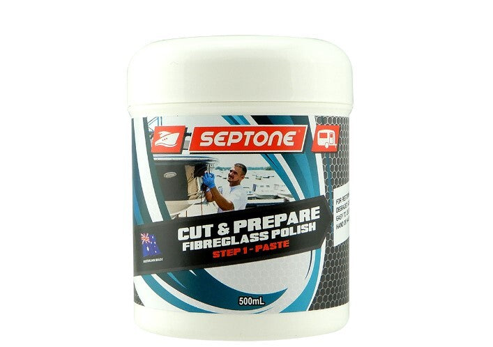 Septone Cut & Prepare Fibreglass Polish - Step 1 Paste 500ml