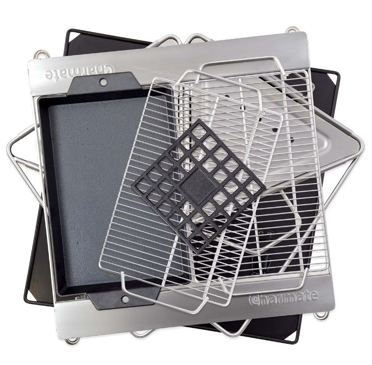 Charmate Collapsible BBQ/Firepit 450x450mm