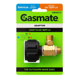 Gasmate Adaptor LCC27 to 3/8" BSPP-LH 2 Way