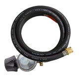 Gasmate PVC Hose & Regulator LCC27 to 5/8" UNF (3/8" SAE) 1500mm