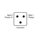 NARVA Battery Master Switch 4 Positions 61084BL