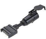 NARVA Trailer Connector - 7 Pin Socket (Car) to 7Pin Round (Trailer) -  82245BL