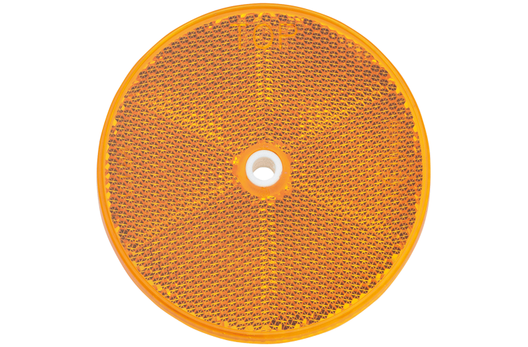 NARVA Retro Reflector - Amber 80mm 84021BL