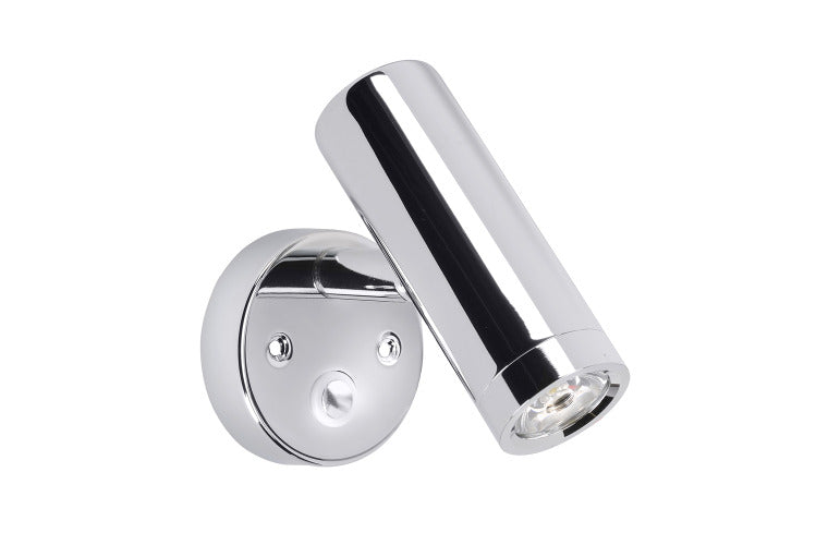 Narva 10-30V LED Chrome Reading Lamp 6000k